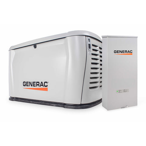 Generac 7323 - 14kW Next Generation Air-Cooled Standby Generator, 200A Transfer Switch