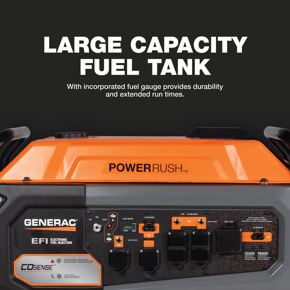 Generac 7705 - GP15500EFI Portable Generator 49 ST