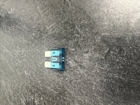 FUSE AUTO 15 AMP BLUE
