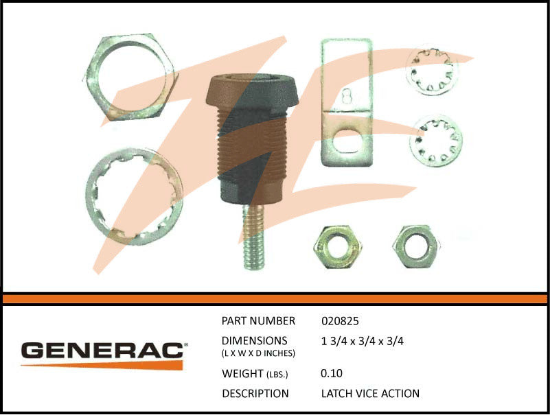 Generac G020825 Vice Action Latch