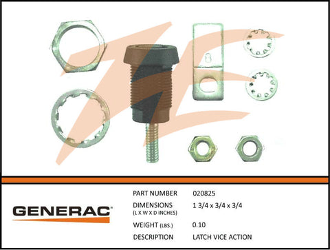 Generac G020825 Vice Action Latch