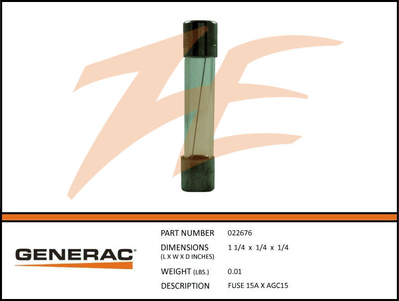 FUSE 15A X AGC15
