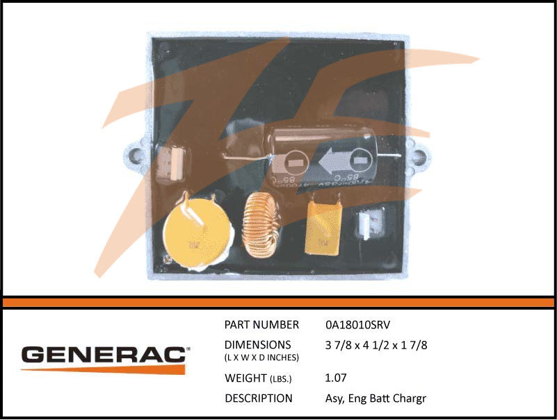 Generac 0A18010SRV Battery Charger