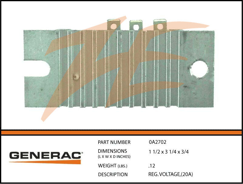 0A2702 Voltage Regulator 20A