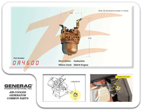 GN410 Carburetor