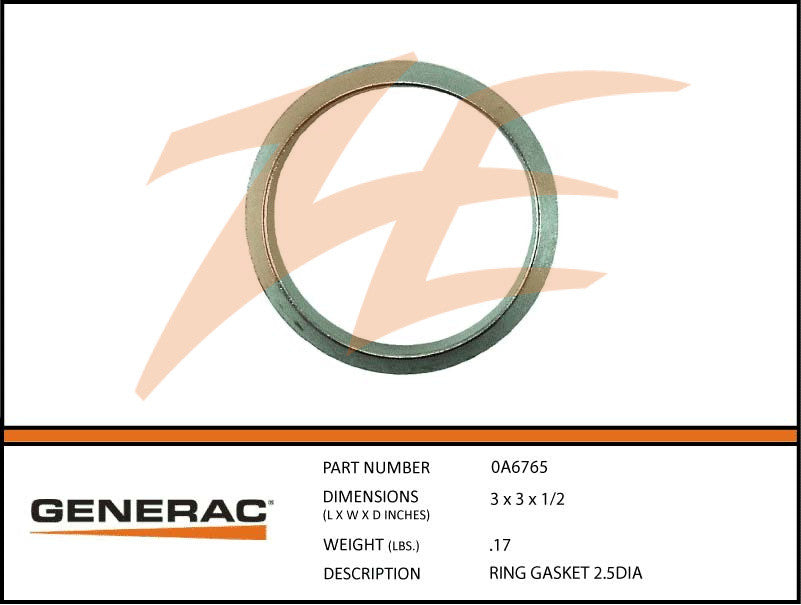 Ring Gasket 2.5DIA