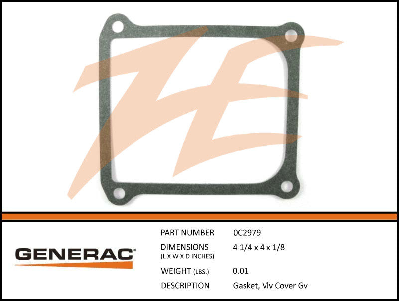 GASKET ROCKER COVER 80MM X 91MM