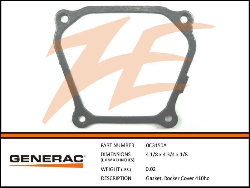 0C3150A Valve Cover Gasket 410