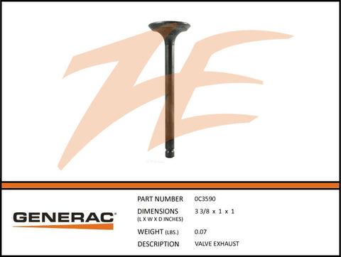 VALVE EXHAUST