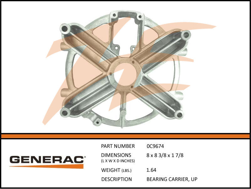 0C9674 Bearing Carrier
