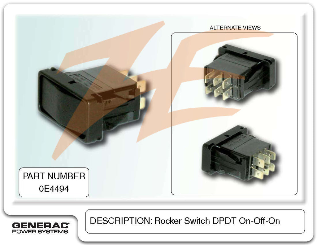 Generac 0E4494 Off-Auto-Manual Switch