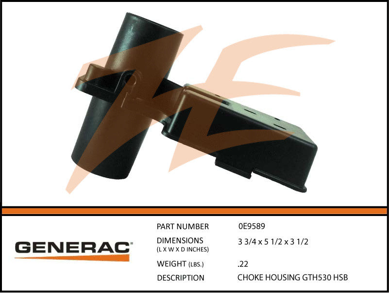 Generac 0E9589 Choke Housing GT530
