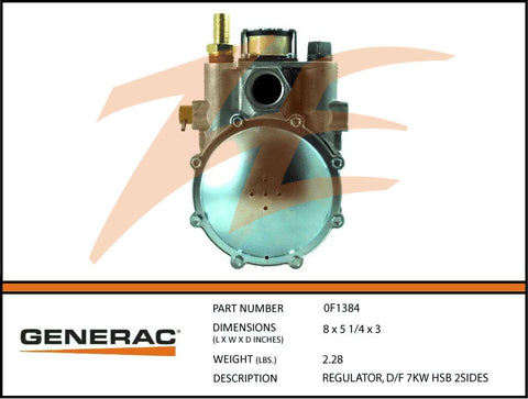 REGULATOR,D/F 7KW HSB 2SIDES