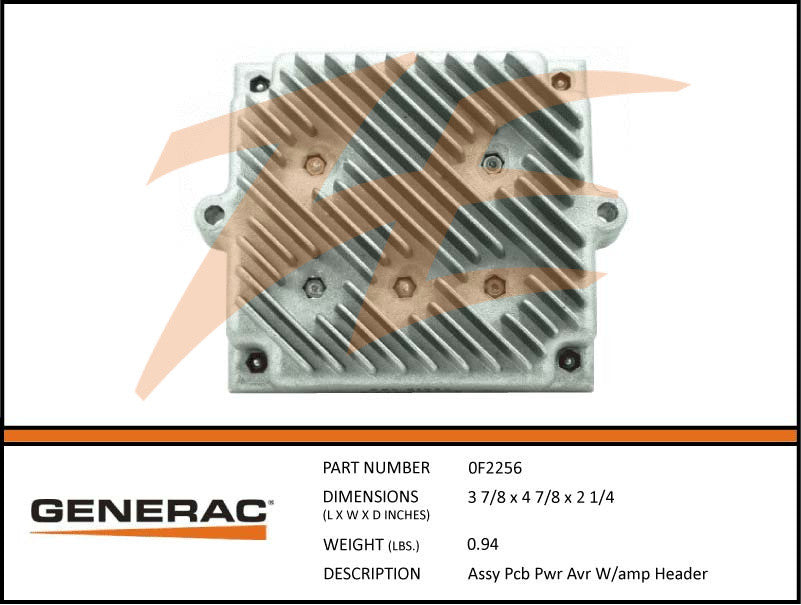 Generac 0F2256 PCB Power AVR w/ AMP Header Assembly DROP SHIP ONLY