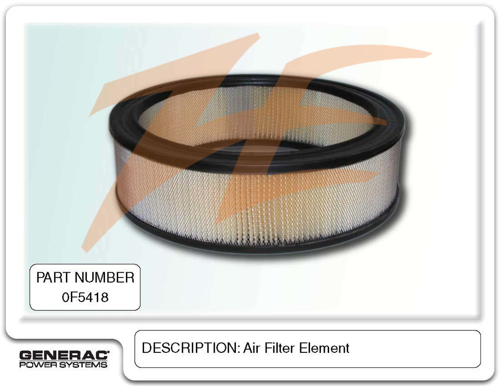 Generac 0F5418 Air Filter Element