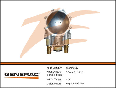 REGULATOR LEFT SIDE