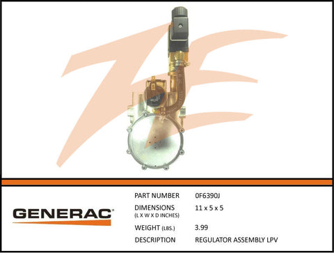 REGULATOR ASSEMBLY LPV
