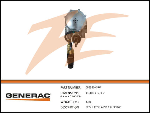 REGULATOR ASSY 2.4L 36KW