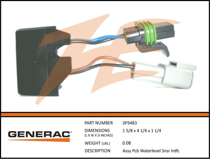 Generac Phase Sense Kit Generac 0F9483 PCB Water Level Sensor Interface Assembly – Ziller Electric