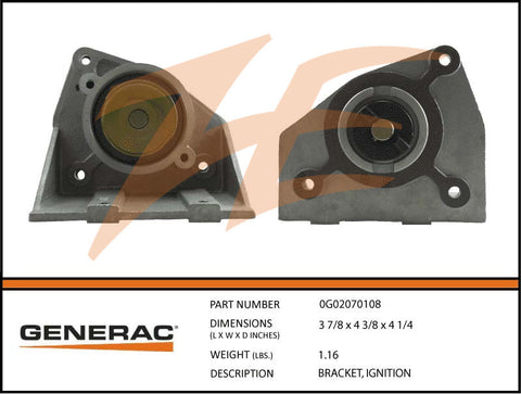 Generac 0G02070108 Ignition Bracket
