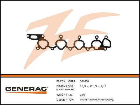 GASKET INTAKE MAIFOLD 2.4L MITSUBISHI