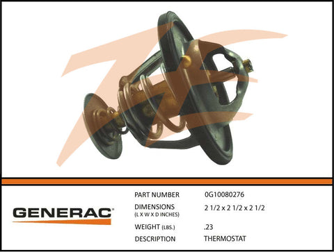 Generac 0G10080276 Thermostat