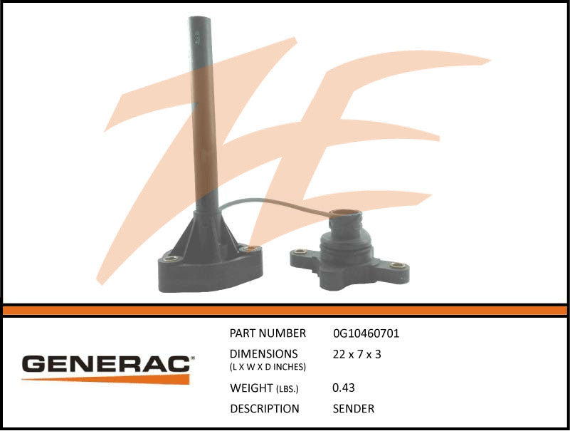 Generac 0G10460701 Sender