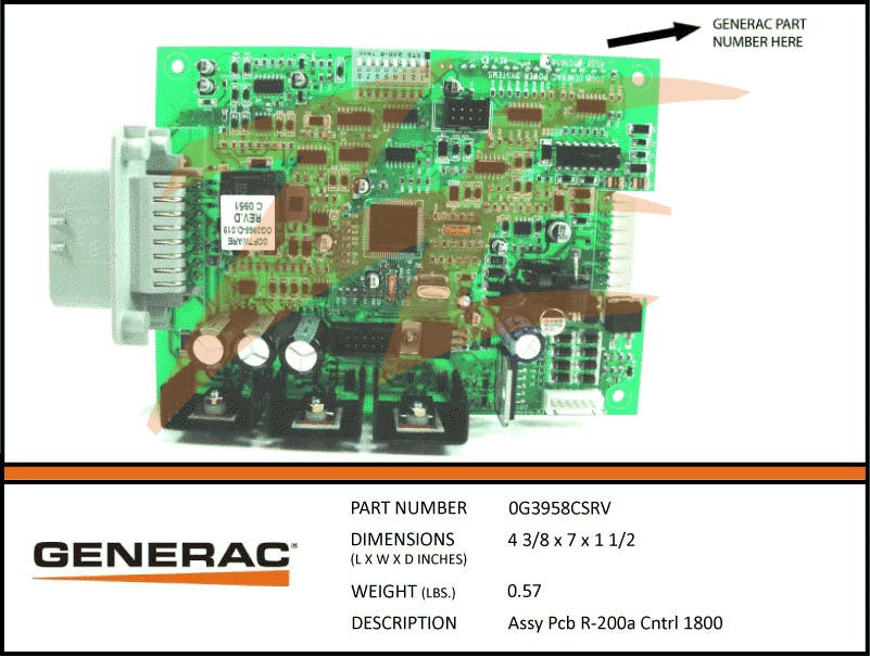ASSY PCB R-200A CTRL 1800 