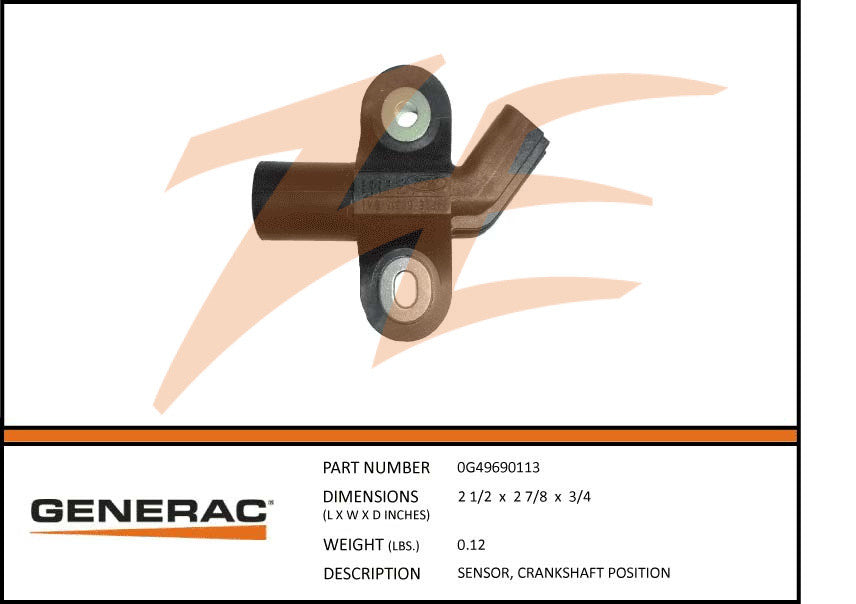 Generac 0G49690113 Crankshaft Position Sensor