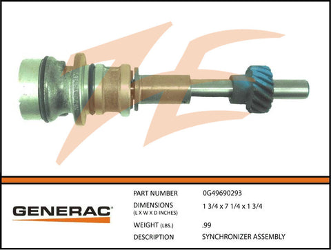 Generac 0G49690293 Synchronizer Assembly