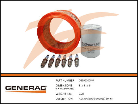 MAINT KIT 4.2L 48KW