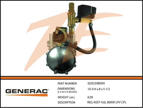 REG ASSY 4.6L 80KW LPV CPL 