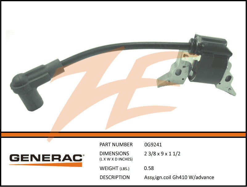 0G9241/0G9241T Ignition Coil