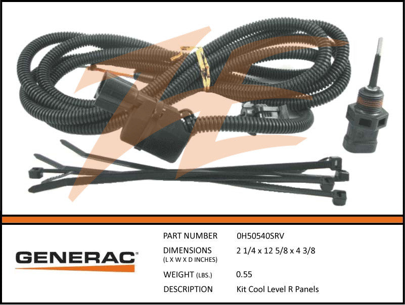 Generac Phase Sense Kit Generac 0H50540SRV Coolant Level Sensor Probe Upfit Kit R Panels ...