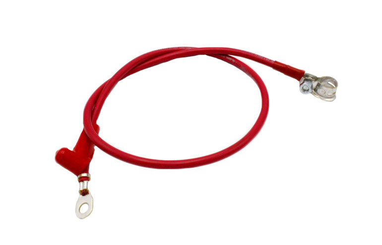 0L5407 CABLE BATT RED #6 38.5 W/BOOT