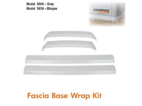 Generac 7027/ Bisque Fascia Base Trim Kit for Air Cooled