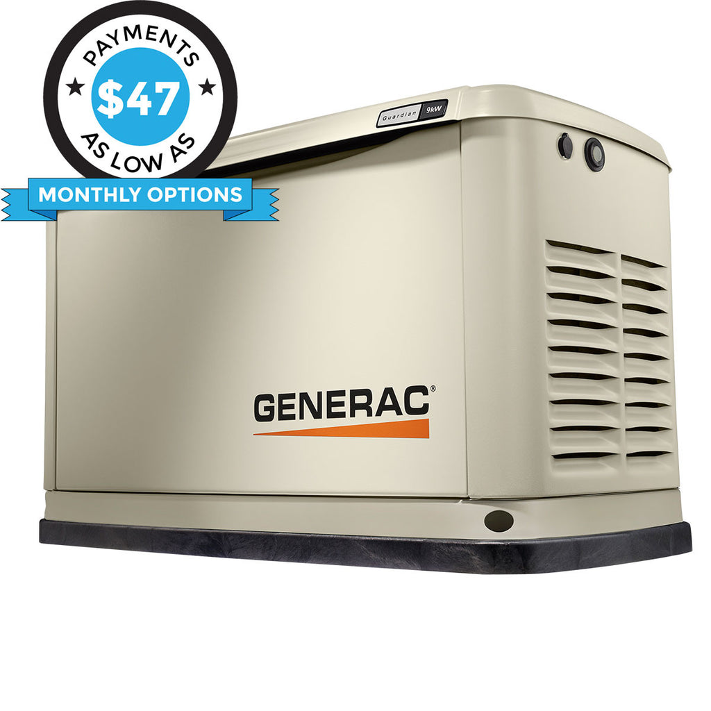 Generac Guardian 70291 9kW Aluminum Automatic Standby Generator with WiFi (Discontinued)