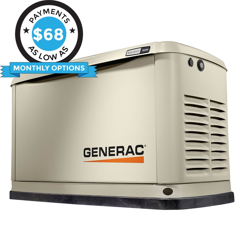 Generac Guardian 71760 16kW Aluminum Automatic Standby Generator with WiFi (Discontinued)
