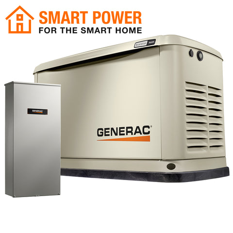 Generac Guardian 71780 16kW + 200A SE Transfer Switch Aluminum Automatic Standby Generator with WiFi (Discontinued)