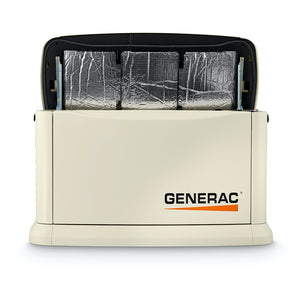 Generac Guardian 7224 14kW + 16 Circuit Transfer Switch Aluminum Automatic Standby Generator with WiFi