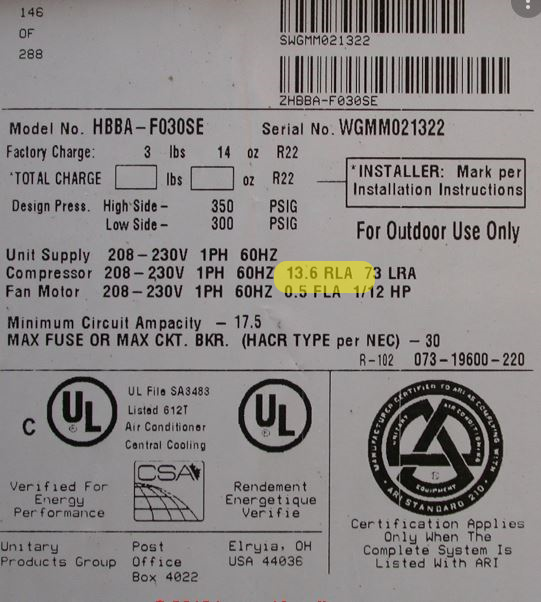 SmoothStarter SS230V1P08-16 Scroll (8-16 RLA) Single Phase