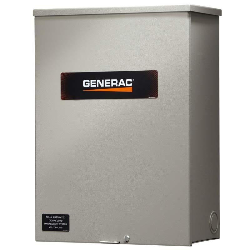 Generac RXSW100A3 100 Amp Service Rated Automatic Transfer Switch